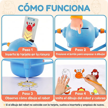 El Robot que Enseña a tu Hijo a Dibujar, Sin Pantallas