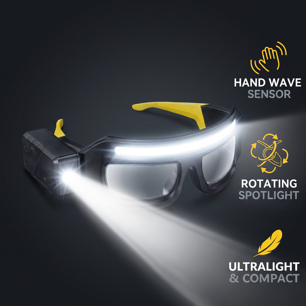 Gafas de Seguridad con Luz LED